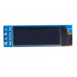 LCD - Display - 0.91inch OLED Modül 128X32 - Mavi