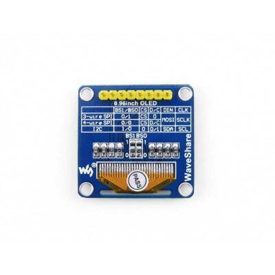 0.96 inch OLED Ekran Modülü - 128x64 - 3 data-big=