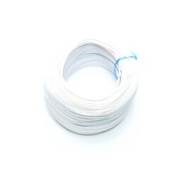 Jumper - Dupont Kablo - 100 Metre Çok Damarlı Montaj Kablosu 24 AWG - Beyaz