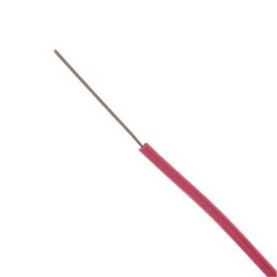 100 Metre Tek Damarlı Montaj Kablosu 24 AWG - Kırmızı - 2 data-big=