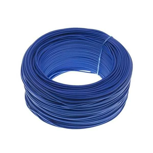 100 Metre Tek Damarlı Montaj Kablosu 24 AWG - Mavi - 1