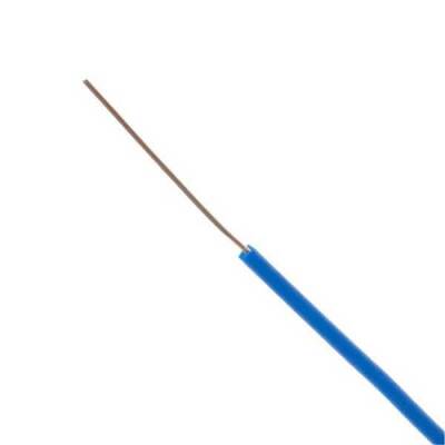 100 Metre Tek Damarlı Montaj Kablosu 24 AWG - Mavi - 2 data-big=