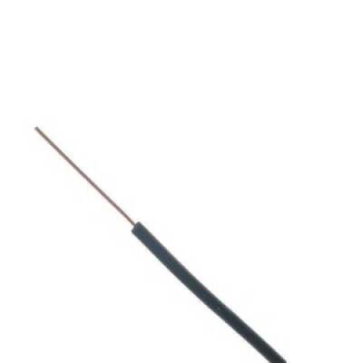 100 Metre Tek Damarlı Montaj Kablosu 24 AWG - Siyah - 2 data-big=