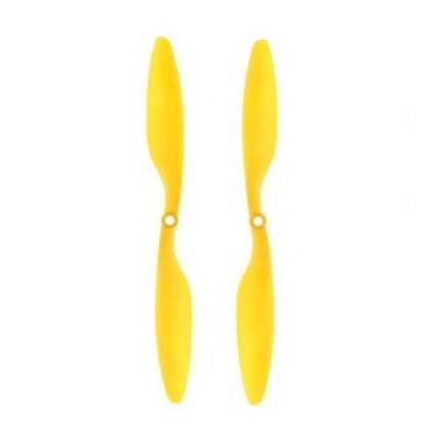 1045 Plastik Drone CW/CCW Pervane Seti - Sarı - 2 data-big=