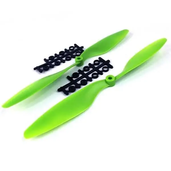 1045 Plastik Drone CW/CCW Pervane Seti - Yeşil - 1