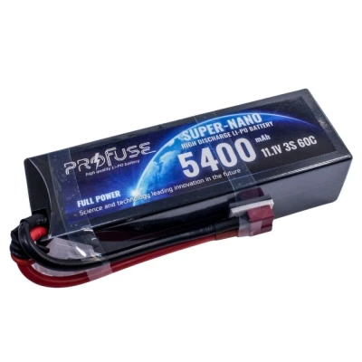 11.1V 3S 5400mAh 60C Lipo Batarya - Kutulu - 1 data-big=