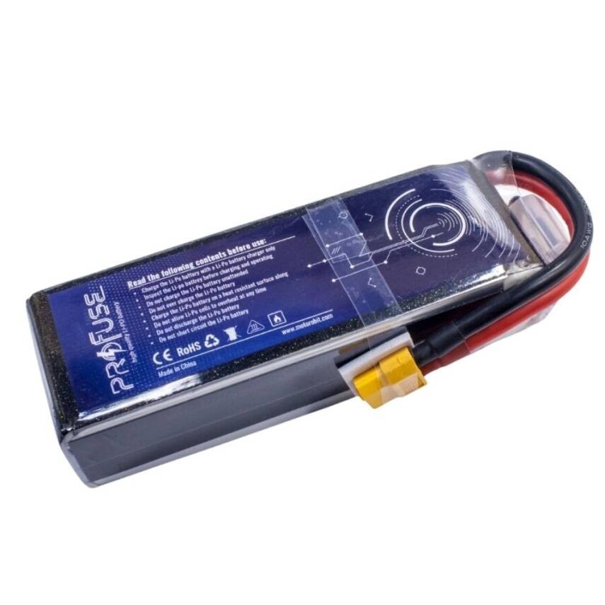 11.1V 3S 7200mAh 100C Lipo Batarya - 2