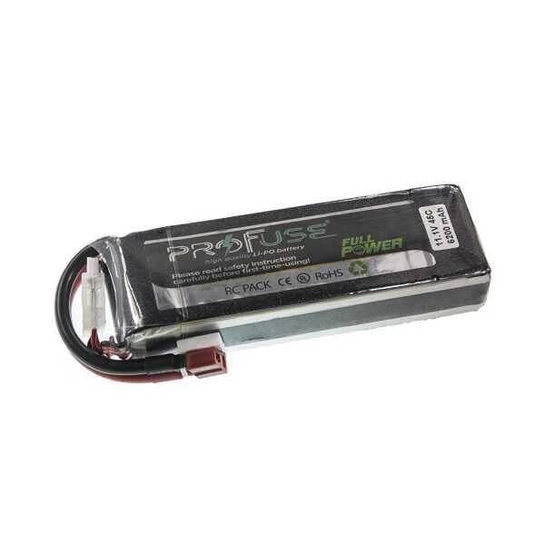 11.1V 3S Lipo Batarya 6200mAh 45C - 1