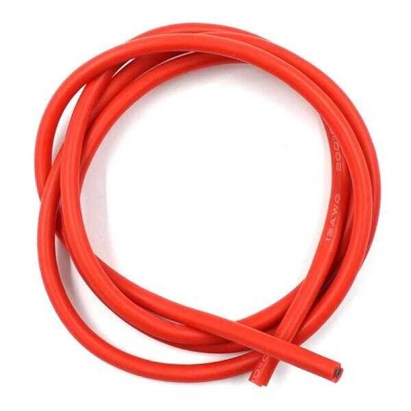 12 AWG Silikon Kablo 1 Metre - Kırmızı - 2