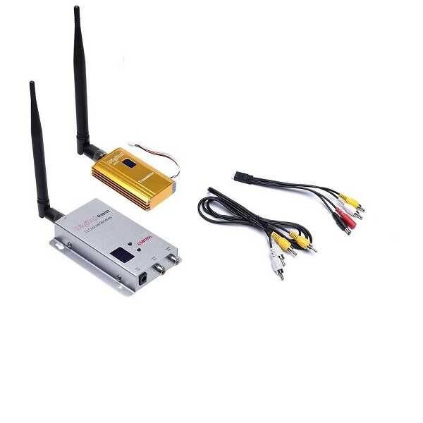 1.2 Ghz 1500 mW 8 Kanal FPV Kablosuz Görüntü Aktarıcı Set - 1