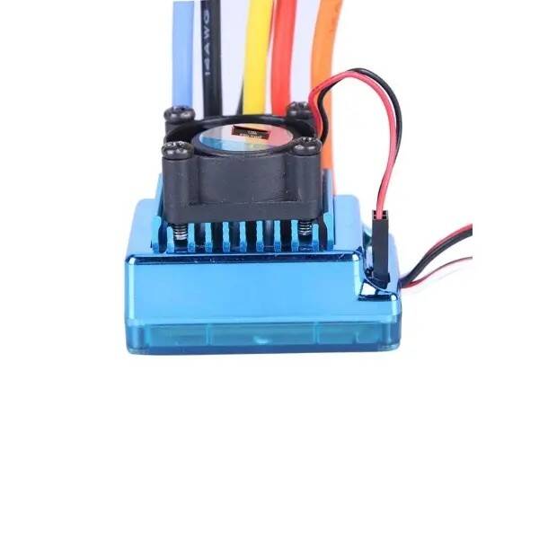 120A ESC 1/10 RC Araba Fırçasız Motor Kontrolcüsü - 3
