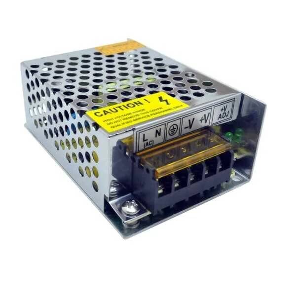 12V 5A Metal Kasa Adaptör - 1