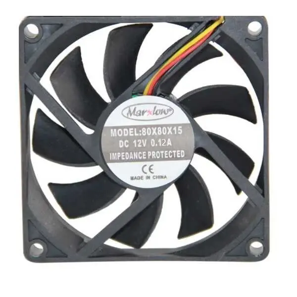 12V DC 3 Kablo FAN 80x80x15mm - 1