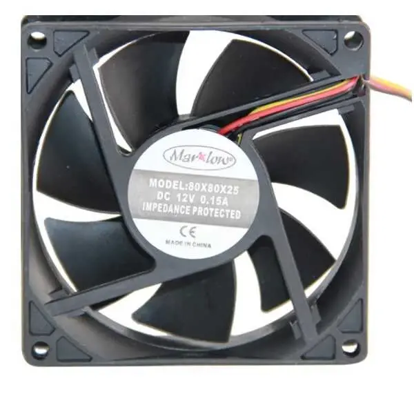 12V DC 3 Kablo FAN 80x80x25mm - 1