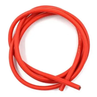 14 AWG Silikon Kablo 1 Metre - Kırmızı - 2 data-big=