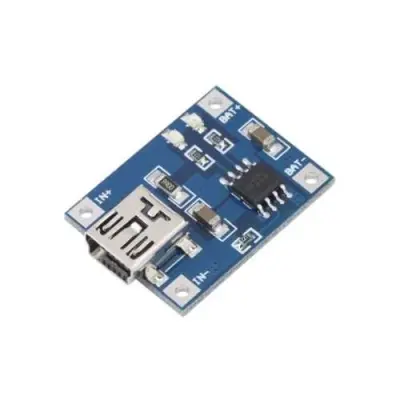 TP4056 1A Lityum Batarya Şarj Modülü - MiniUSB - 1 data-big=