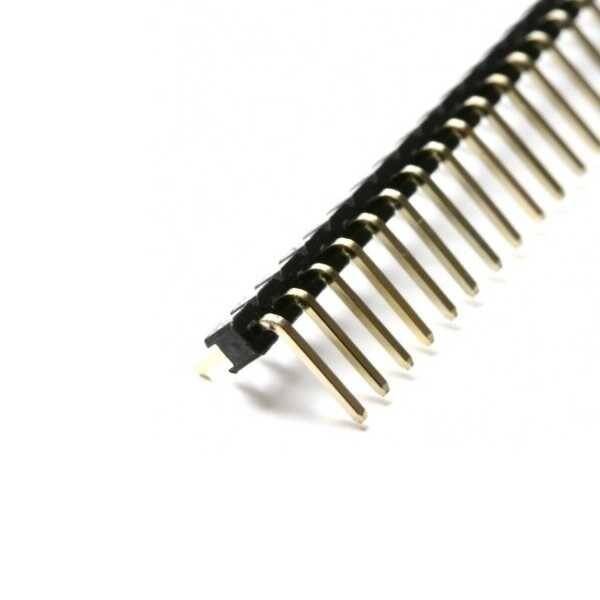 1X40 90 Derece Erkek Pin Header - 2
