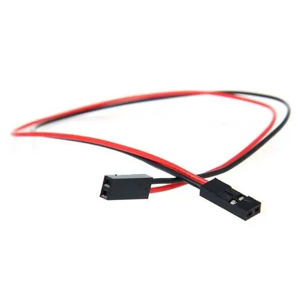 2 Pin Dişi-Dişi Jumper Kablo-300mm - 1