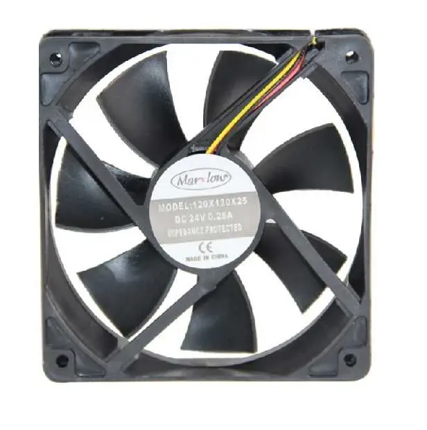 24V DC 3 KABLO FAN 120x120x25mm - 1