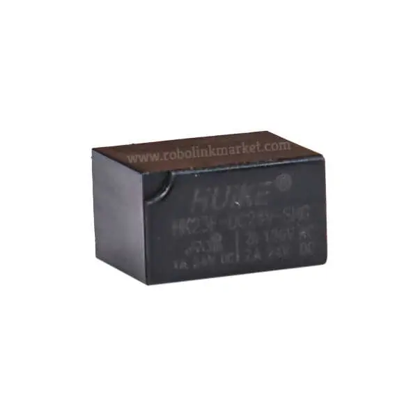 24V Küçük Tek Kontak Röle - HK23F-DC24V - 1