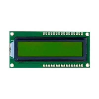 2x16 LCD Ekran Yeşil - Çift Taraflı - 1 data-big=