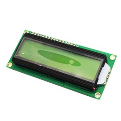 Karakter LCD - 2x16 Lcd Ekran Yeşil