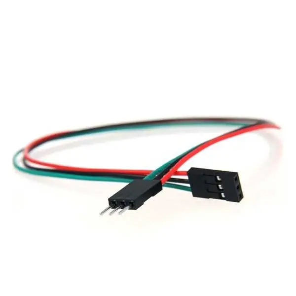 3 Pin Dişi-Erkek Jumper Kablo-300mm - 1