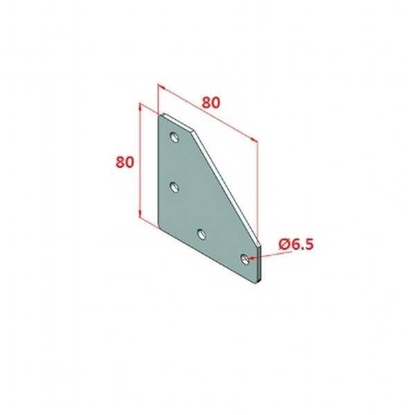 30x30 2 Yönlü Bağlantı Sacı - 2