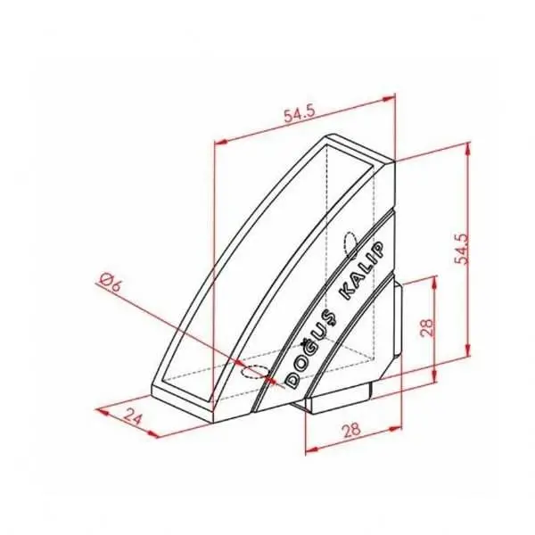 30x30 Dar Köşe Bağlantı - 2