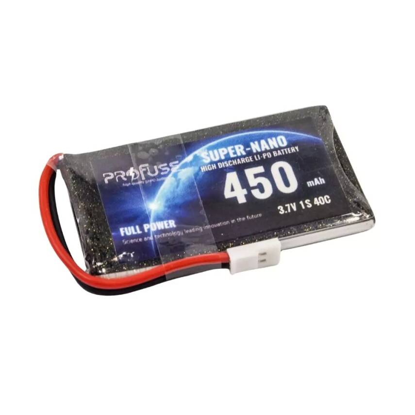 3.7V 1S 450mAh 40C Lipo Batarya - 1