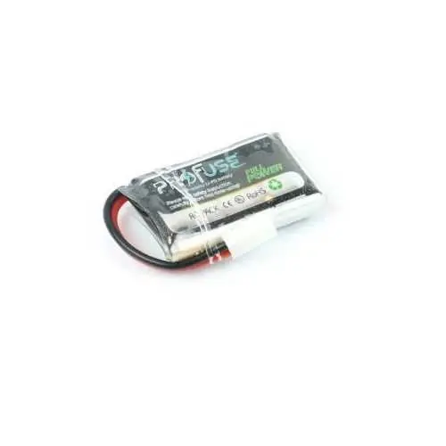 3.7V 1S Lipo Batarya 350mAh 25C - Mikro Drone Pili - 1