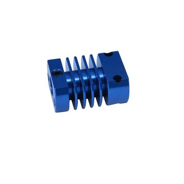 3D Yazıcı Parçaları - CR 10 Uyumlu 3D Yazıcı Alüminyum Soğutucu Gövde MK10 Mavi
