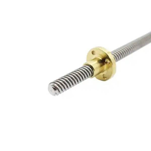 3D Yazıcı Vidalı Mil Somun 300mm - Trapez T8 8mm - 2
