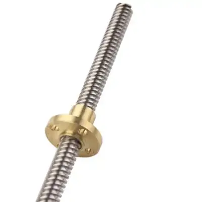 3D Yazıcı Vidalı Mil Somun 400mm - Trapez T8 8mm - 1 data-big=