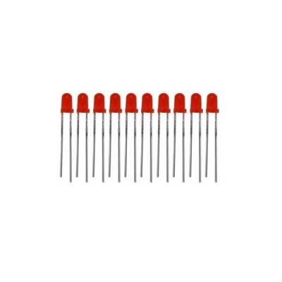 3mm Kırmızı Led - 10 Adet - 1 data-big=