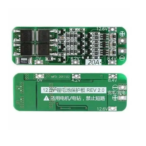 3S 20A BMS - Batarya Yönetim ve Koruma Modülü - 2