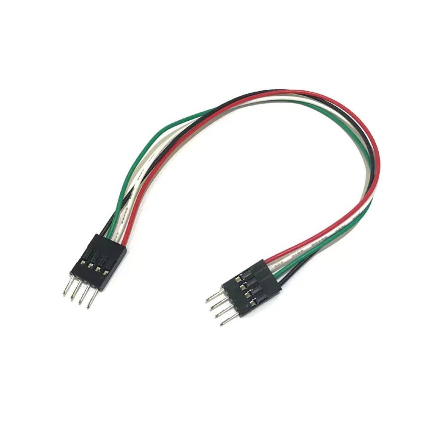 4 Pin Erkek-Erkek Jumper Kablo-200mm - 1