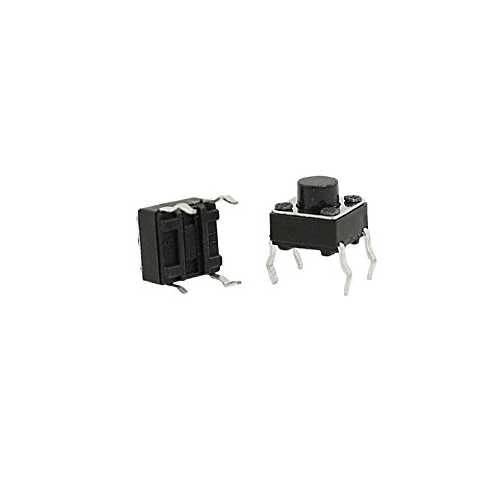 4 Pinli Tact Switch - 6x6x6.5mm - 2