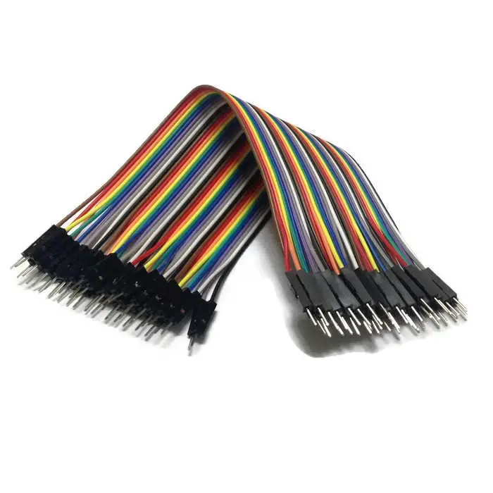 40 Pin Ayrılabilen Erkek-Erkek Jumper Kablo-100mm - 1