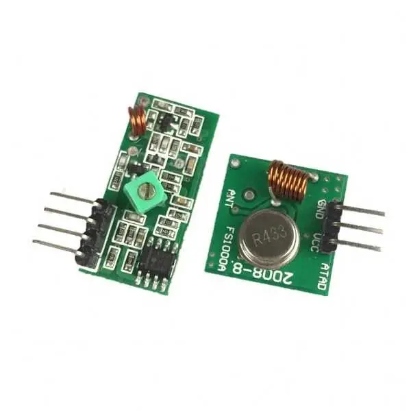 433 Mhz RF Kablosuz Alıcı Ve Verici Kiti - 1