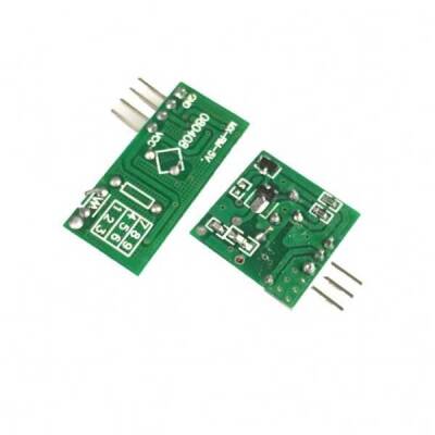 433 Mhz RF Kablosuz Alıcı Ve Verici Kiti - 2 data-big=