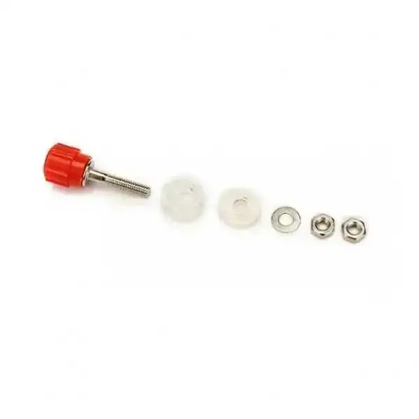 4mm Born Jak Şeffaf Kırmızı-35x13mm - 4