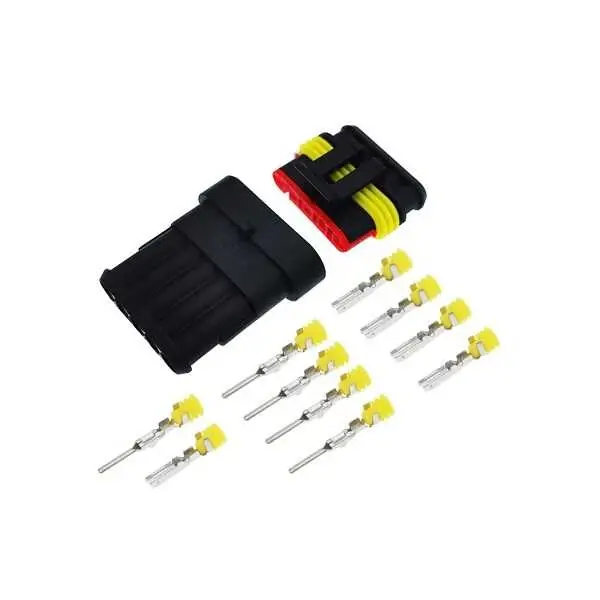 5 Pin Su Geçirmez Konnektör Takımı - IC266W - 1