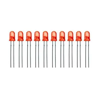 5mm Kırmızı Led - 10 Adet - 1 data-big=