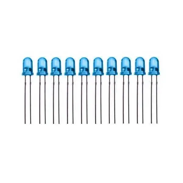 5mm Mavi Led - 10 Adet - 1
