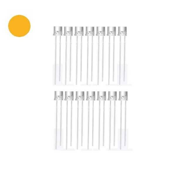 5mm Şeffaf Gün Işığı Kesikbaş Led - 10 Adet - 1
