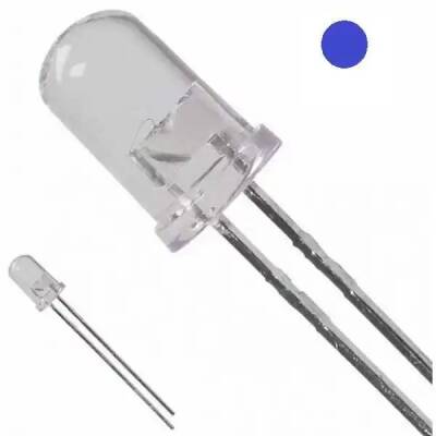 5mm Şeffaf Mavi Led - 10 Adet - 2 data-big=