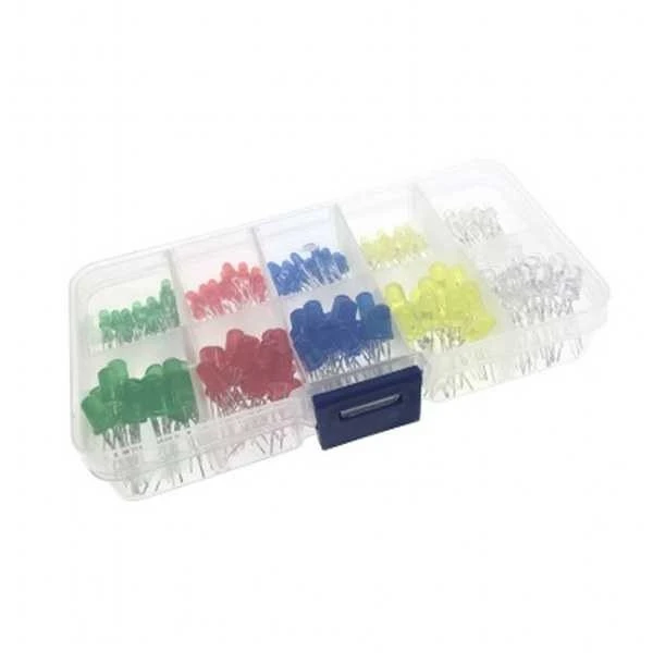 5mm ve 3mm LED Seti-5 Renk-200 Adet - 1