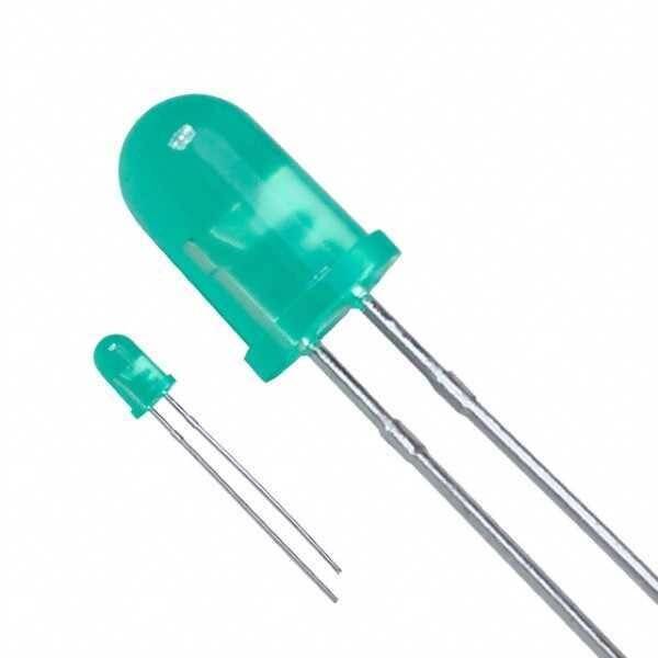 5mm Yeşil Led - 10 Adet - 2