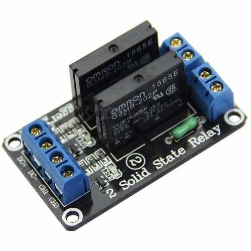 5V 2 Kanal Solid State Röle Kartı - 1